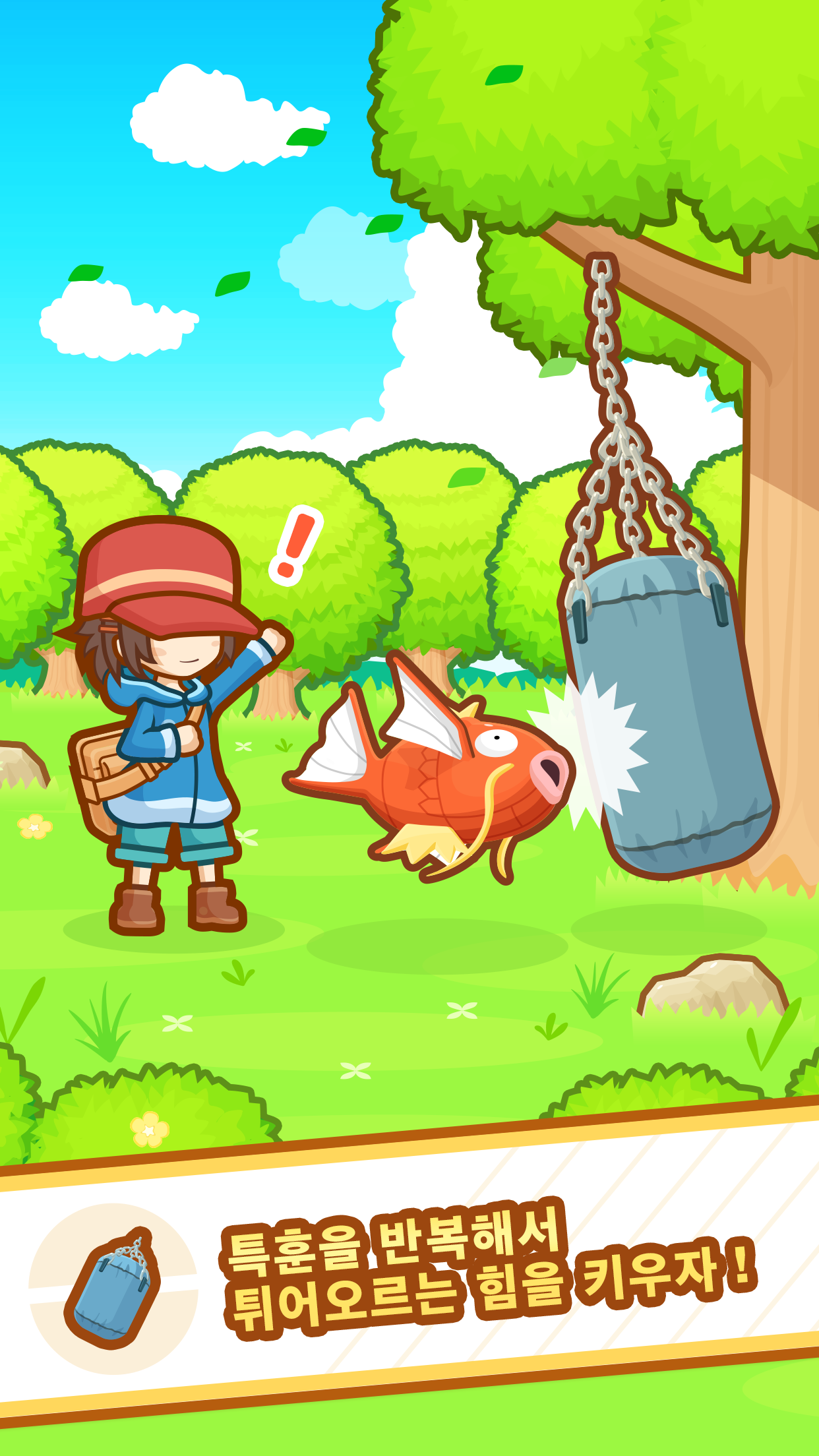 튀어올라라! 잉어킹 게임 스크린샷