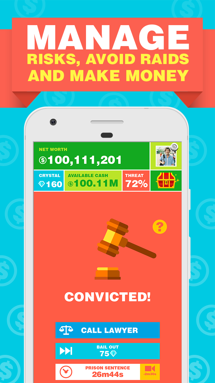 Captura de Tela do Jogo Billionaire Capitalist Tycoon