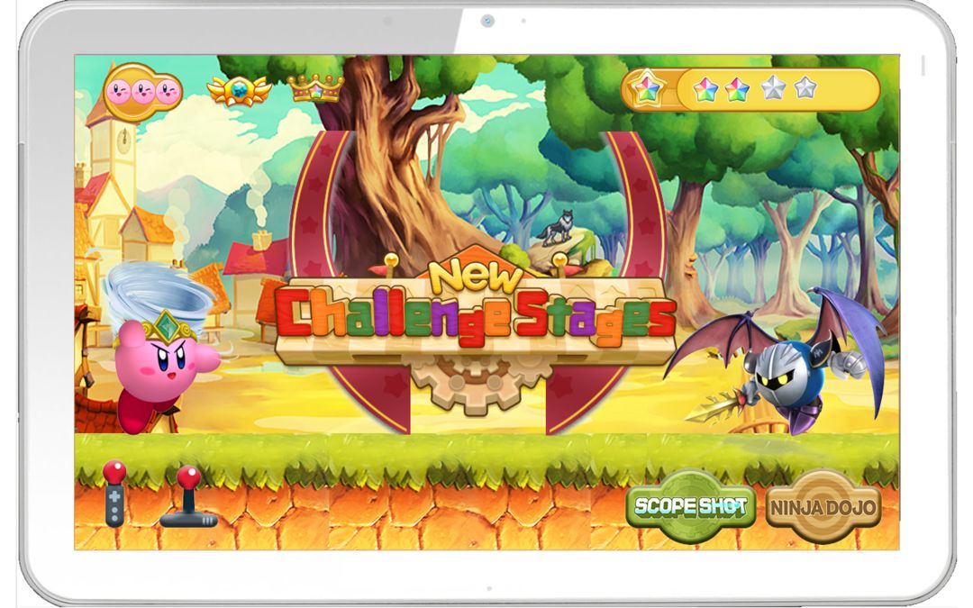 Kirby - 驚くべきカービーラン：Dream of Stars の島 screenshot game