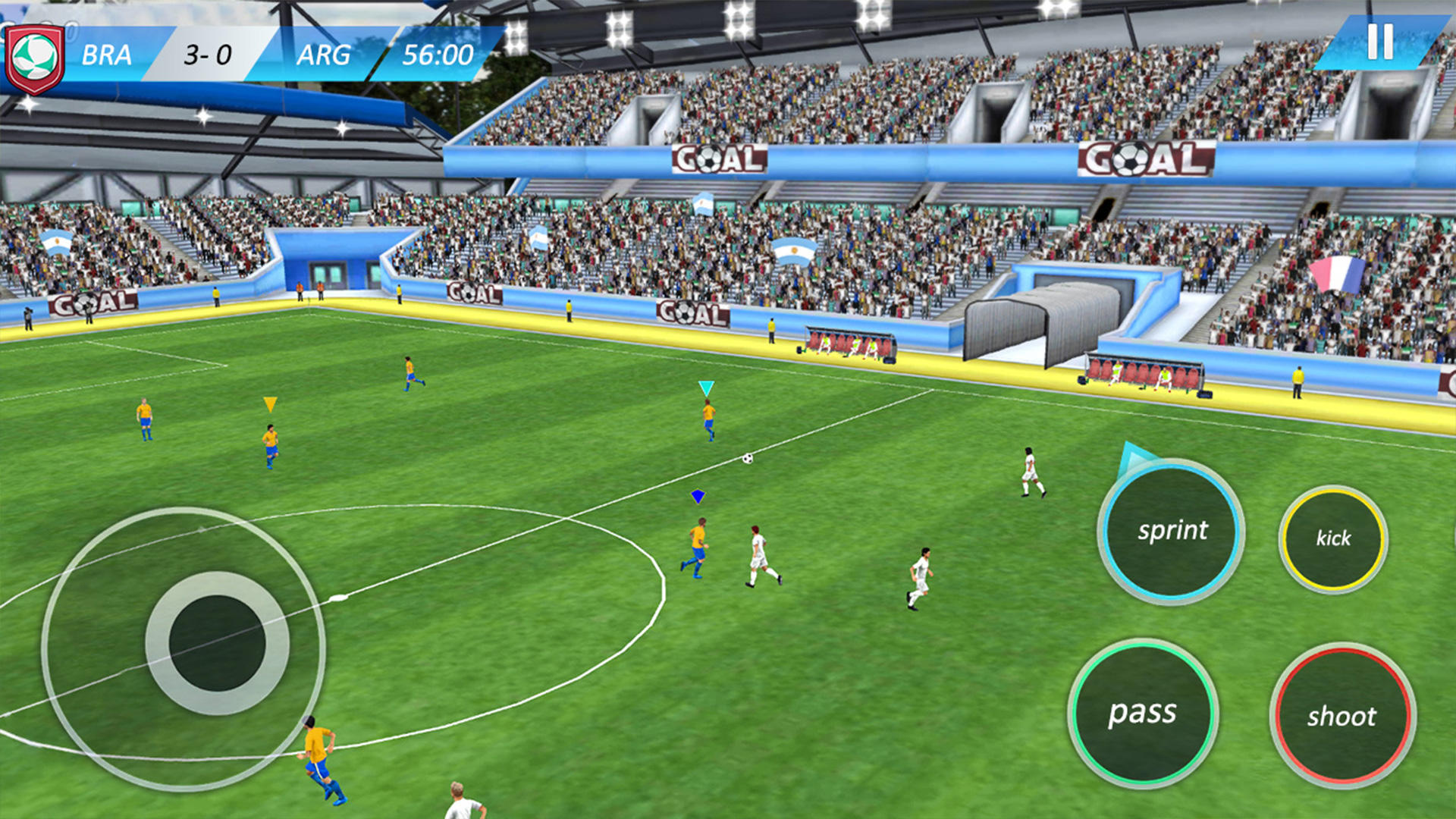 Real World Soccer Football 3D - Dream Football WorldCup Soccer League Hero  Super Star Crazy Striker Kick Score 2021::Appstore for Android