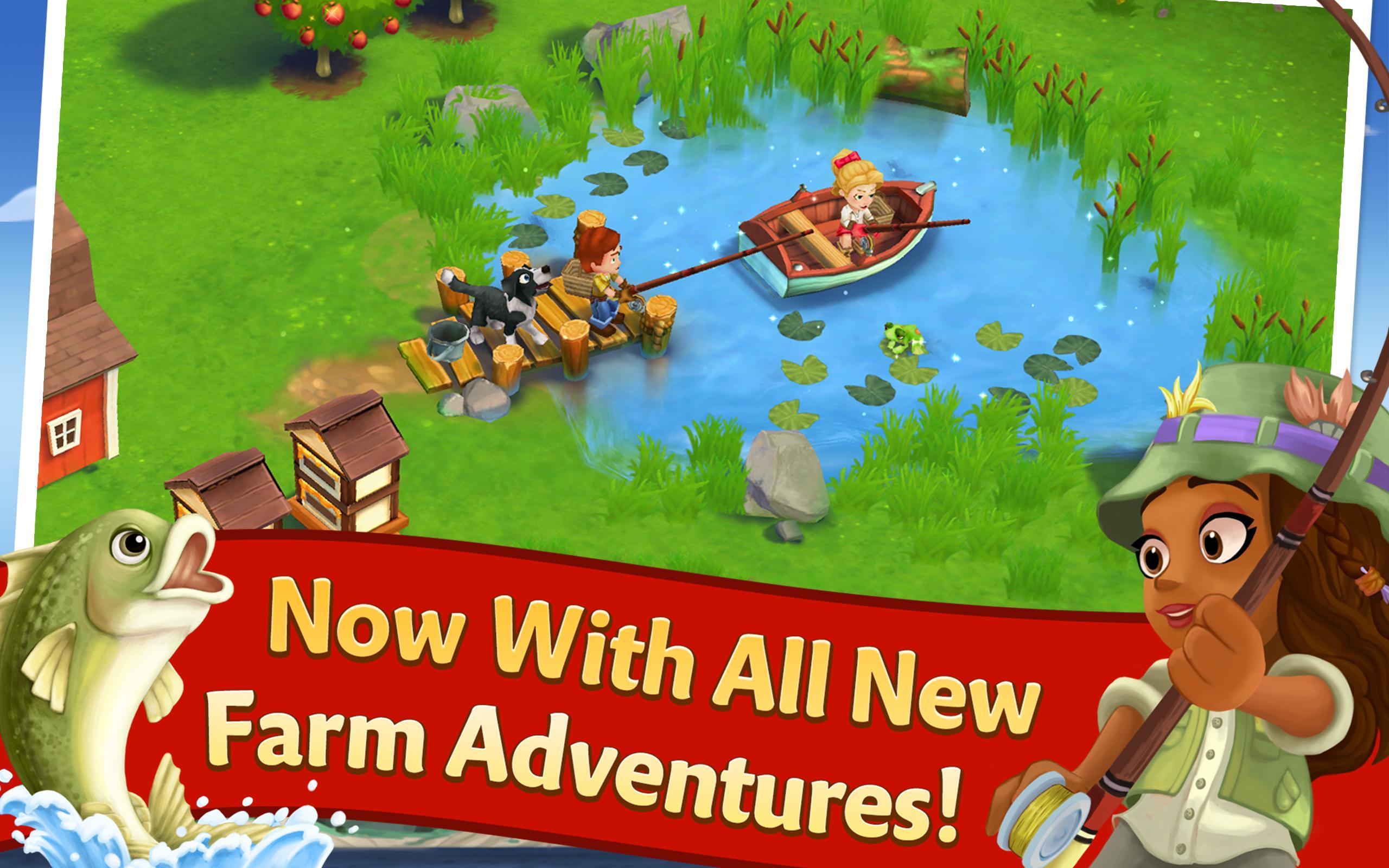 Captura de Tela do Jogo FarmVille 2 Aventuras no Campo