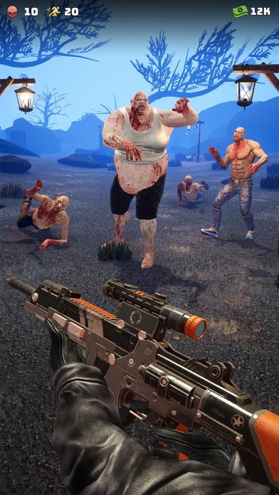 Zombie Shooting Gun Games ภาพหน้าจอเกม