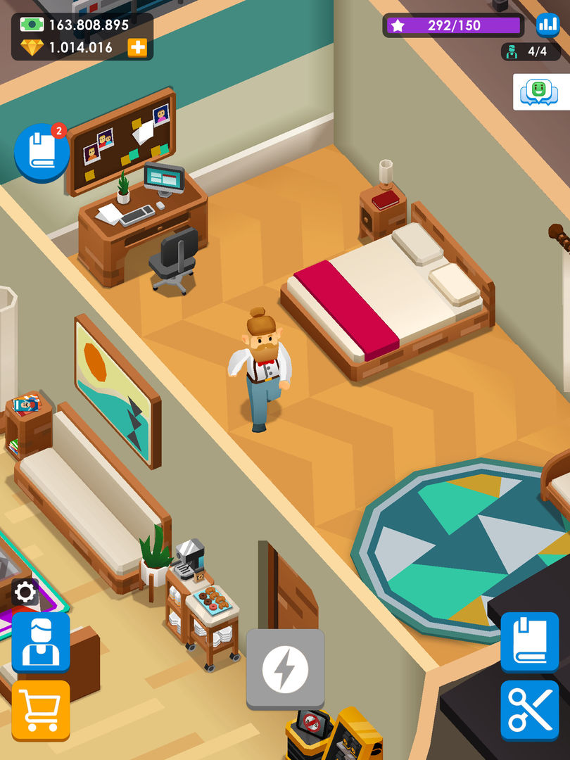 Screenshot of Idle Barber Shop Tycoon - Game