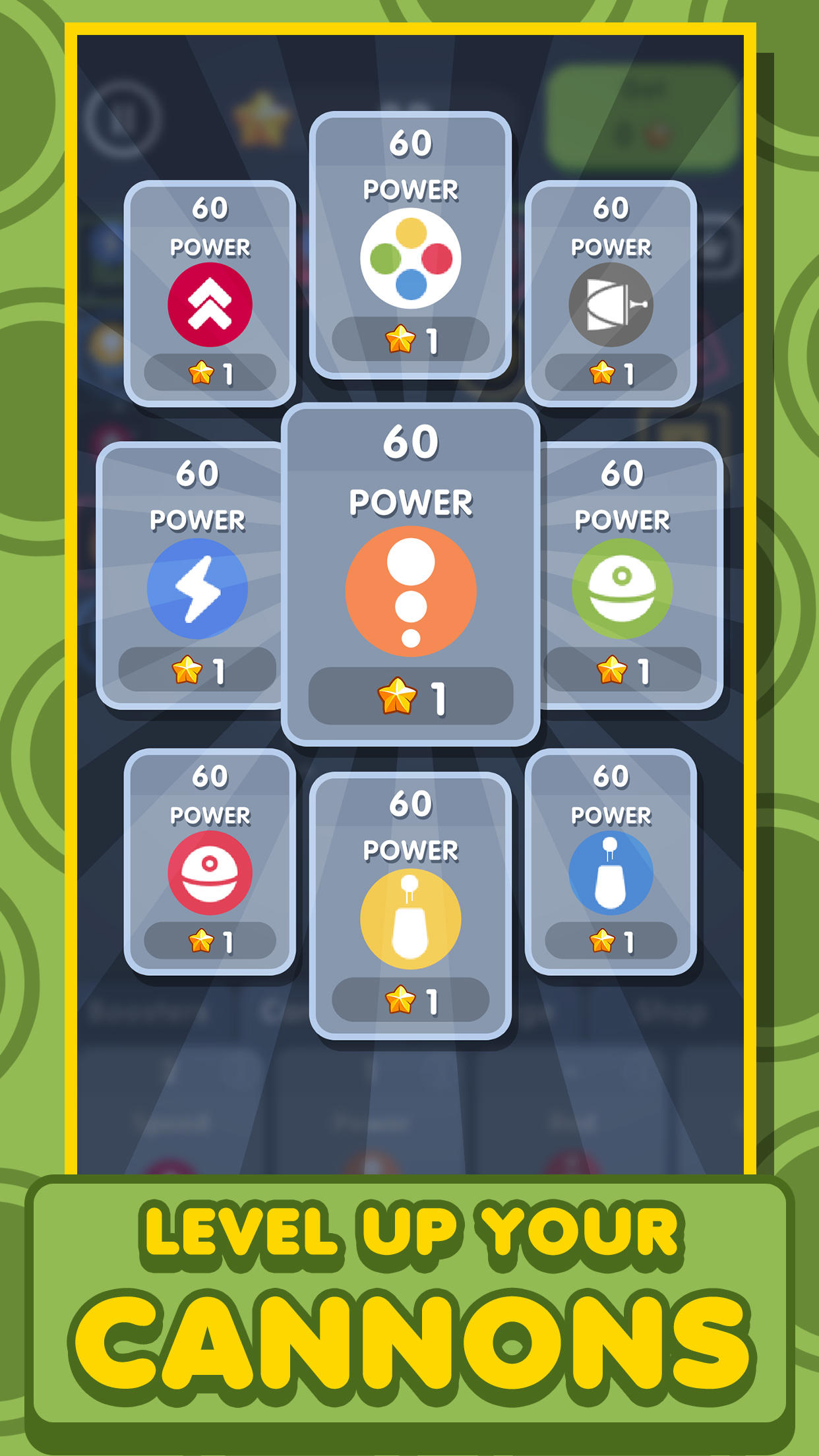 Screenshot of Bubbles Cannon: Aim & Shoot