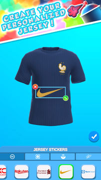 Captura de Tela do Jogo Jersey DIY
