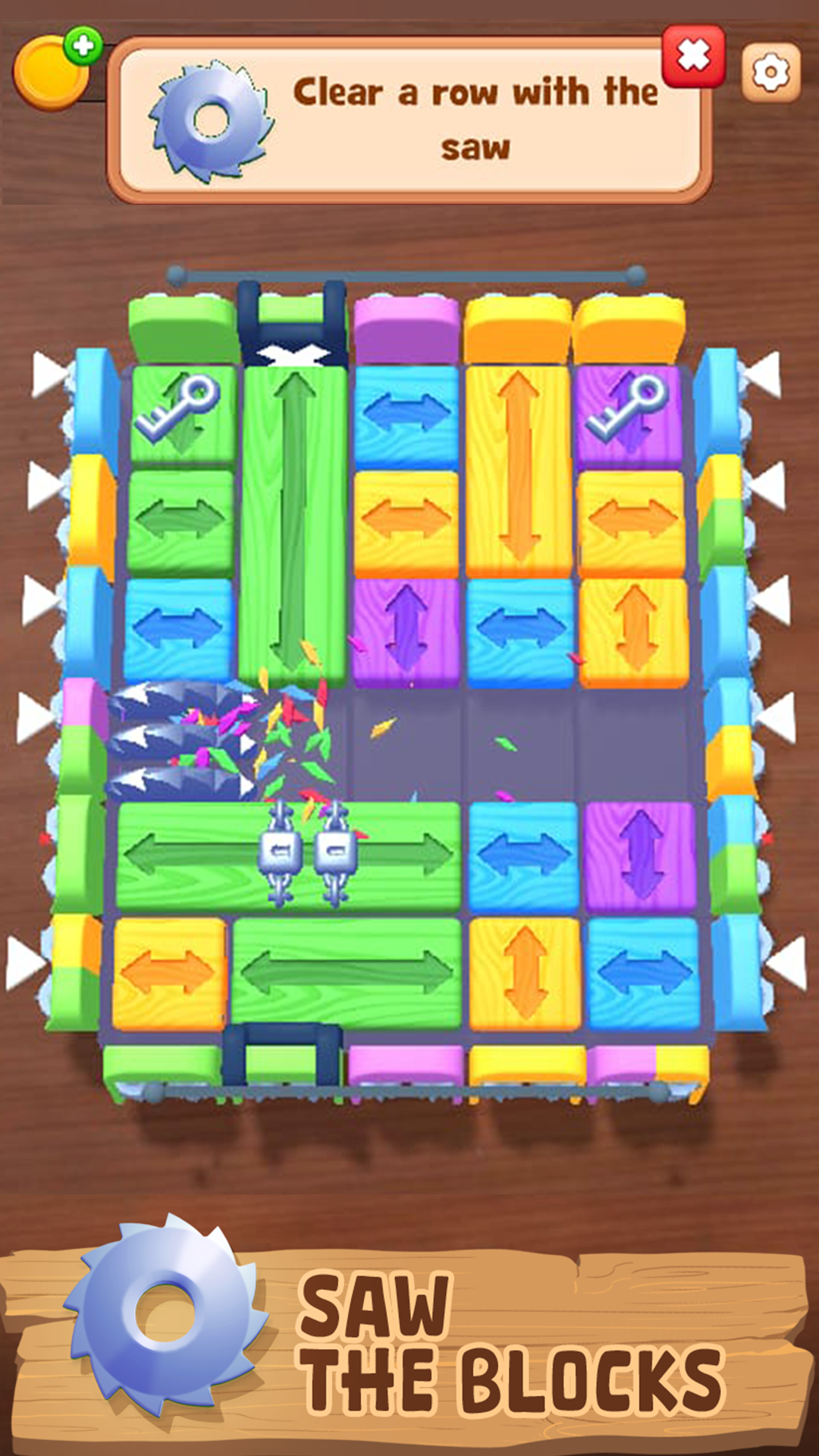 Lumber Jam Game Screenshot