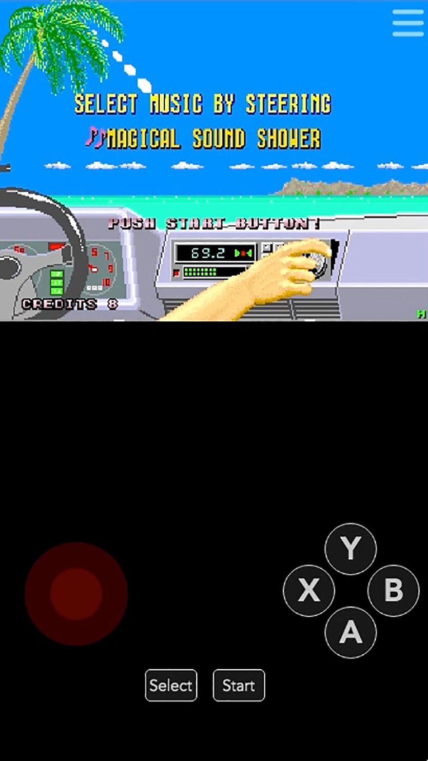 OutRun Game Screenshot