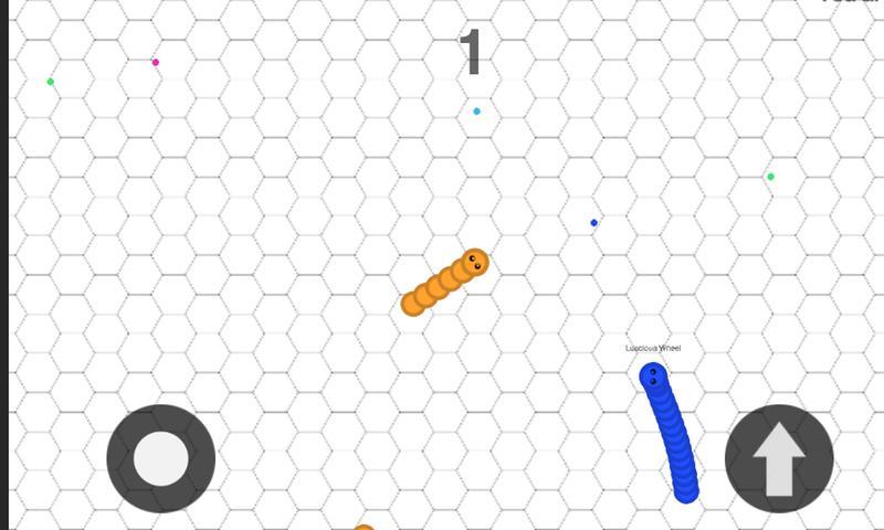 Screenshot of Eater.io: New Slitherio Game
