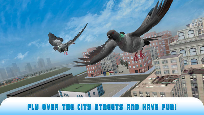 Screenshot of Pigeon Bird Survival Simulator 3D 2 Full
