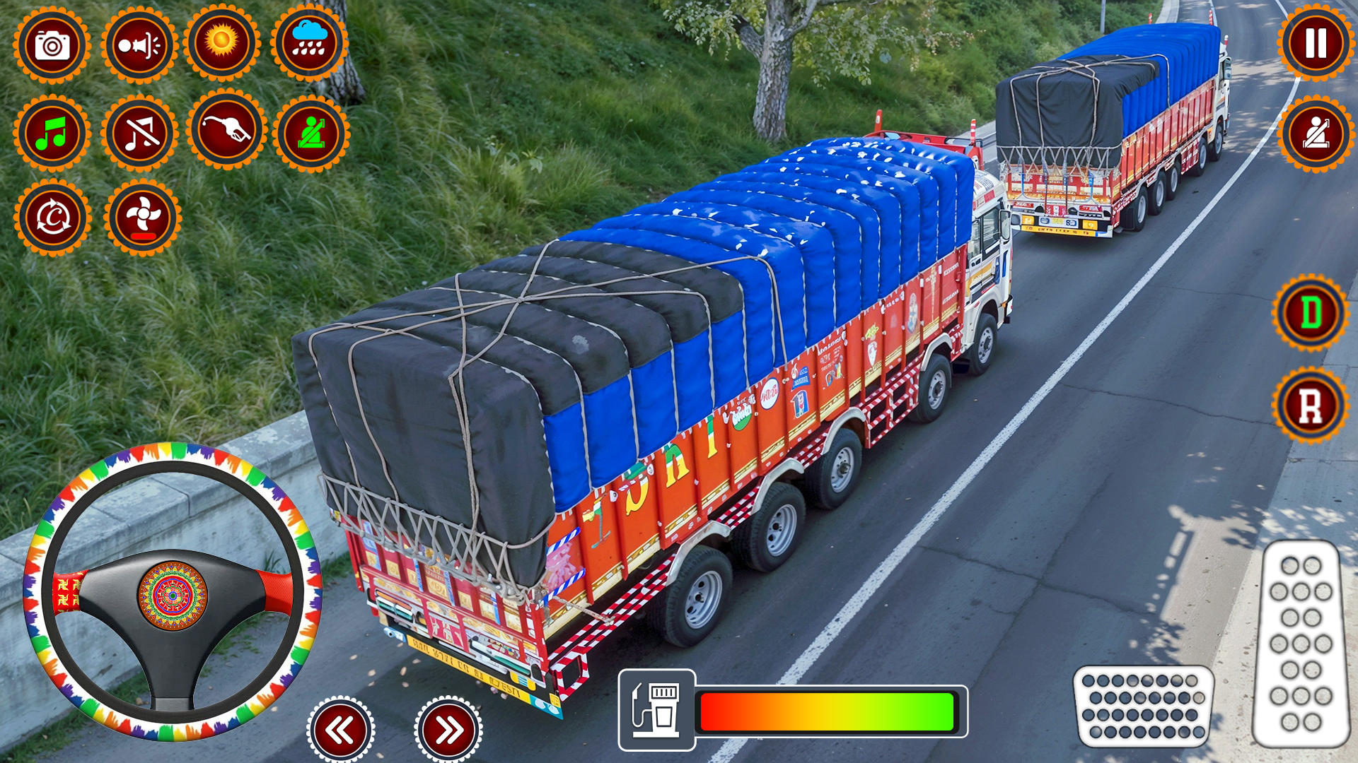 Offroad Indian Truck Game Game Screenshot