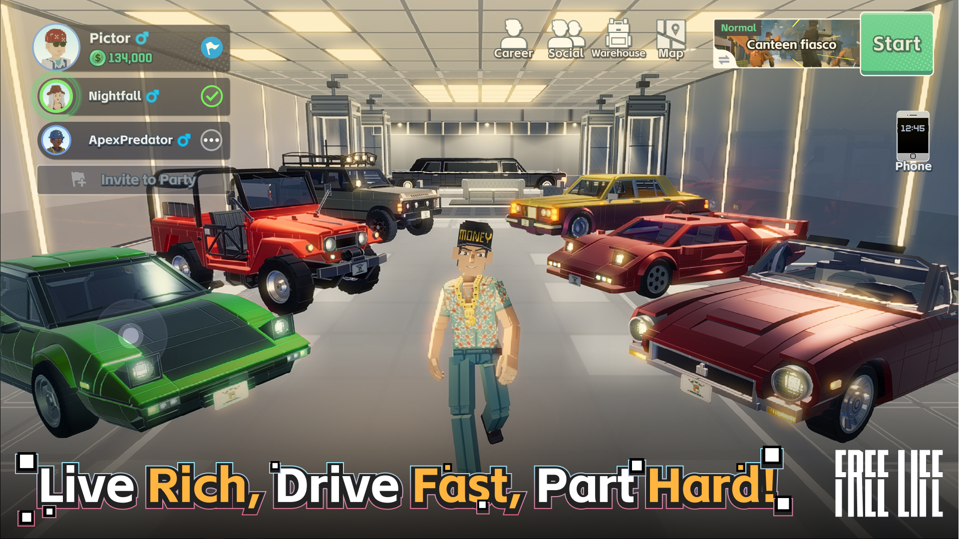 FREELIFE Game Screenshot