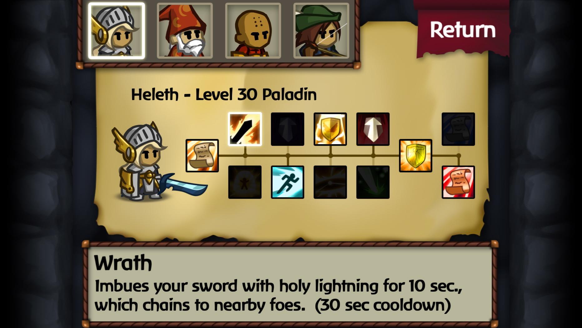 Battleheart Game Screenshot