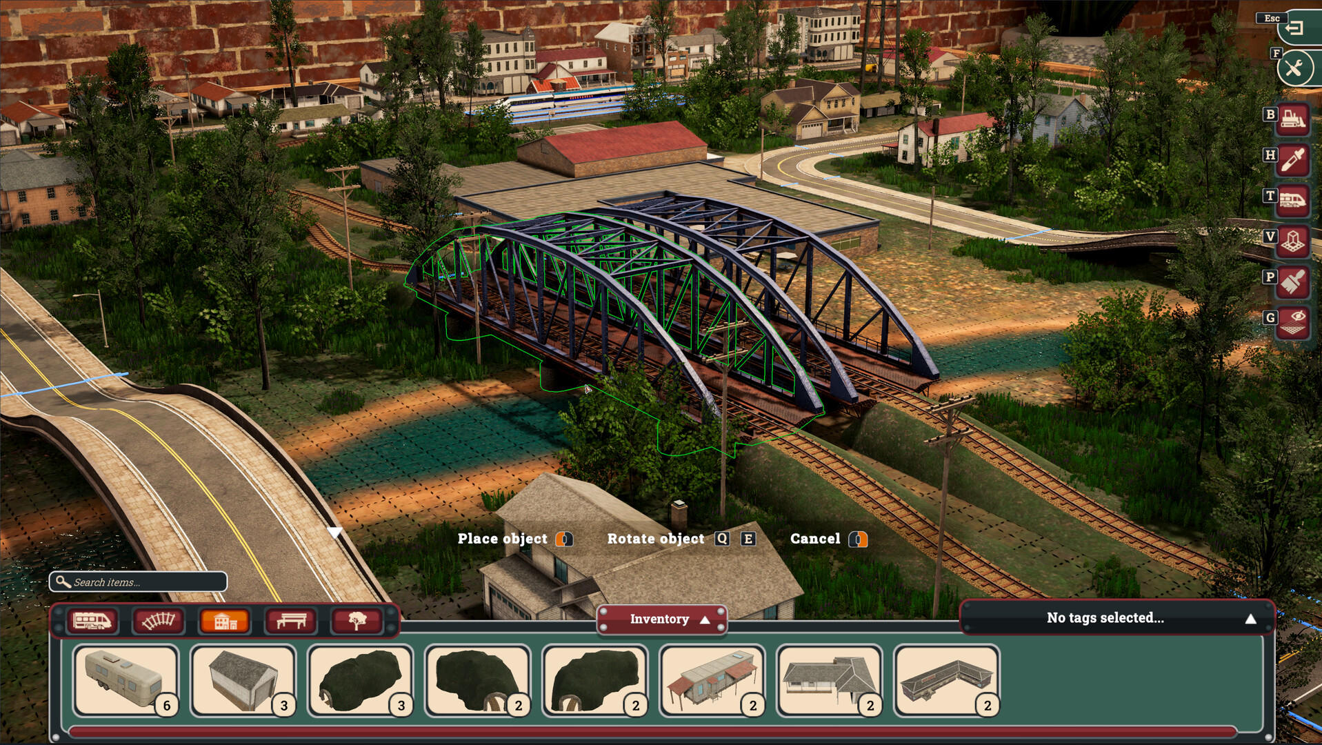 Screenshot of Train Yard Builder
