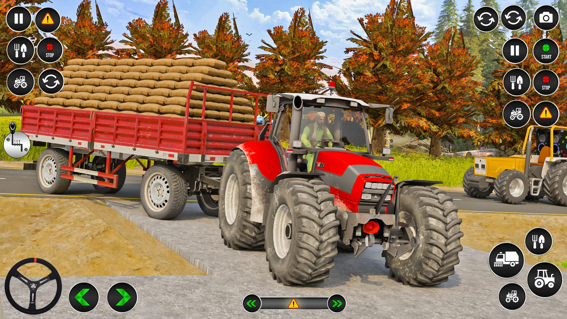 Screenshot of Farming Tractor Driving 3d