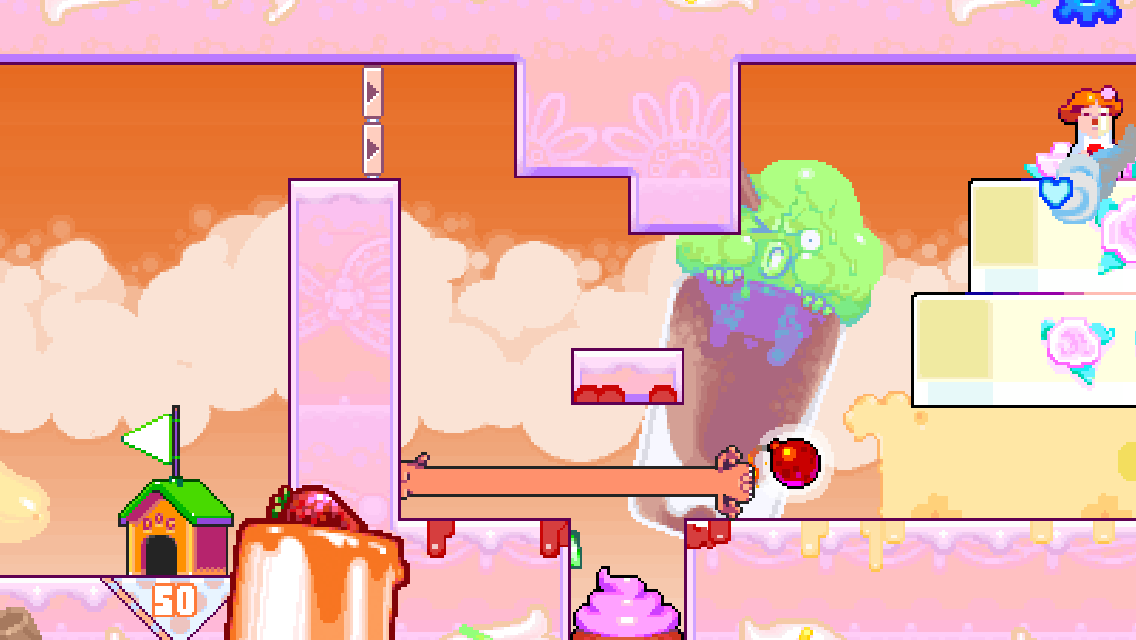 Silly Sausage: Doggy Dessert Game Screenshot