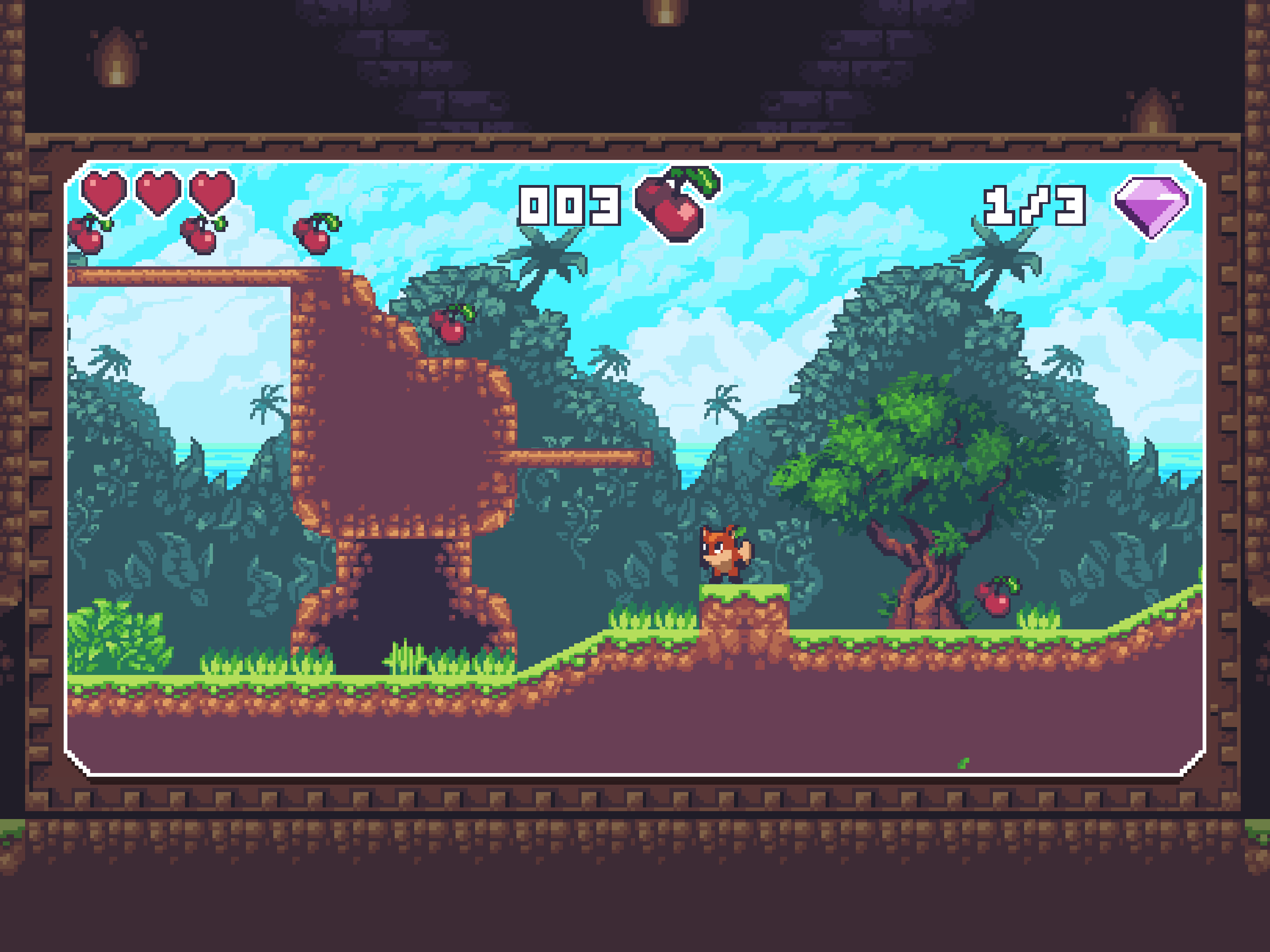 FoxyLand Game Screenshot