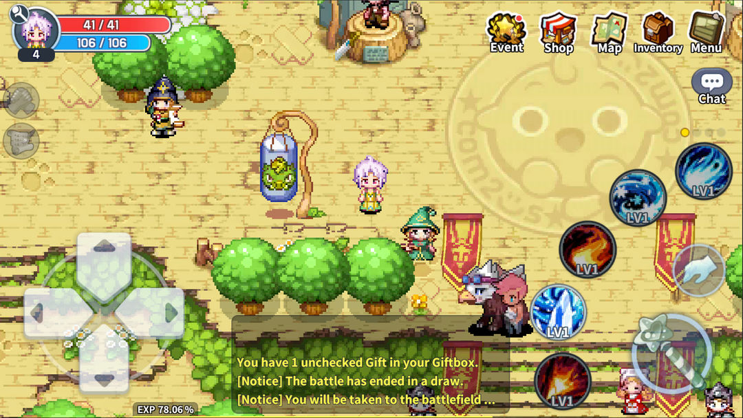 The World of Magic: IMO screenshot game