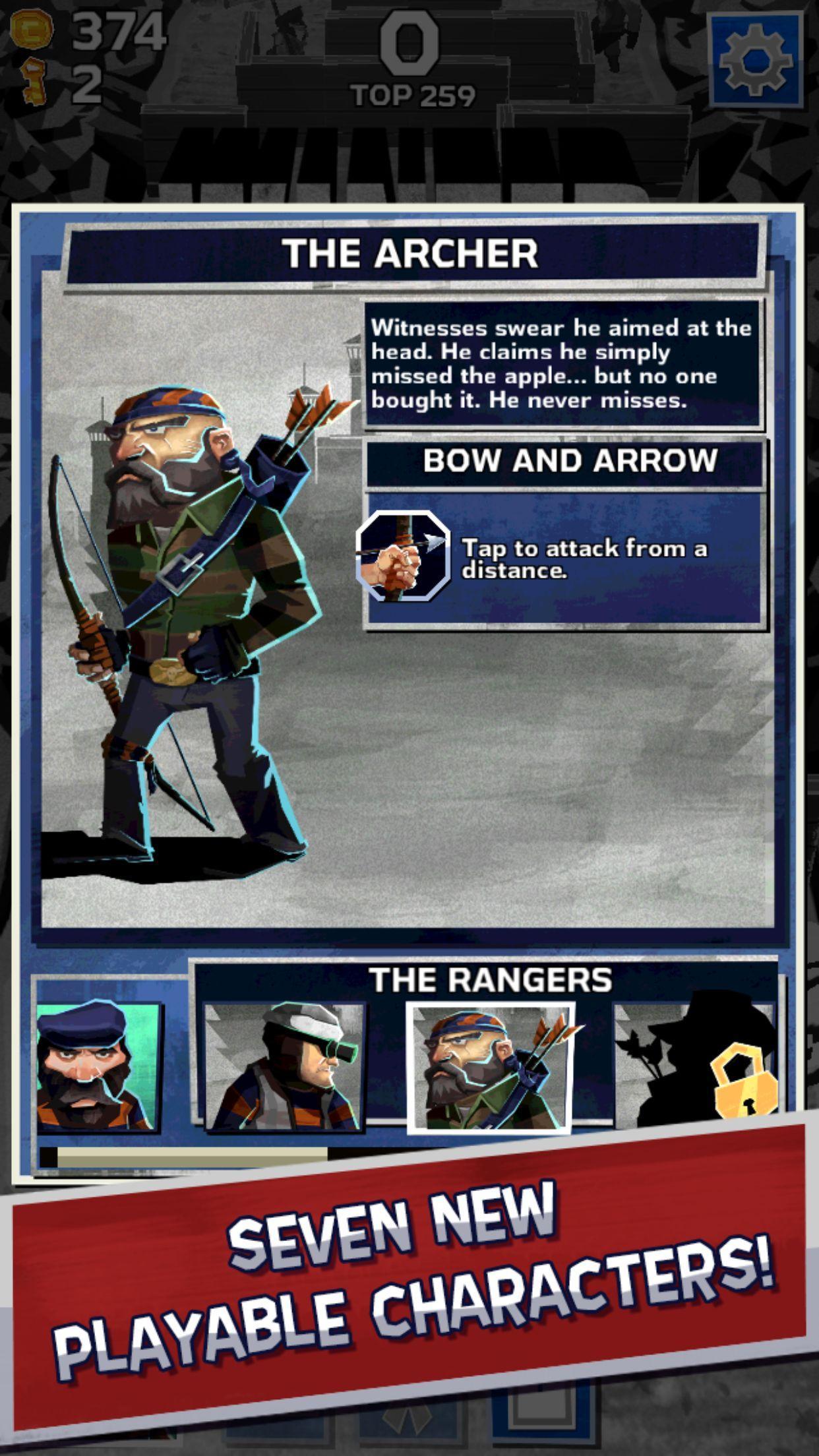 Winter Fugitives Game Screenshot