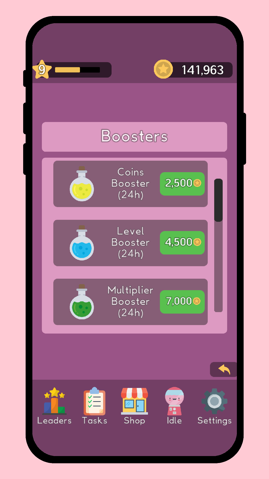 Screenshot of Idle Candy Clicker Tycoon