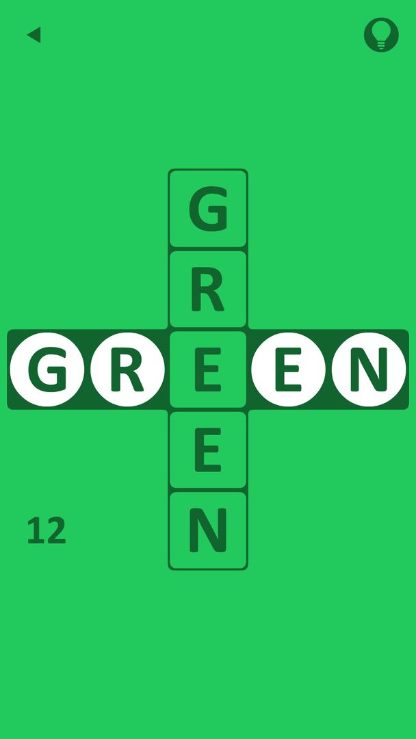 Screenshot of green