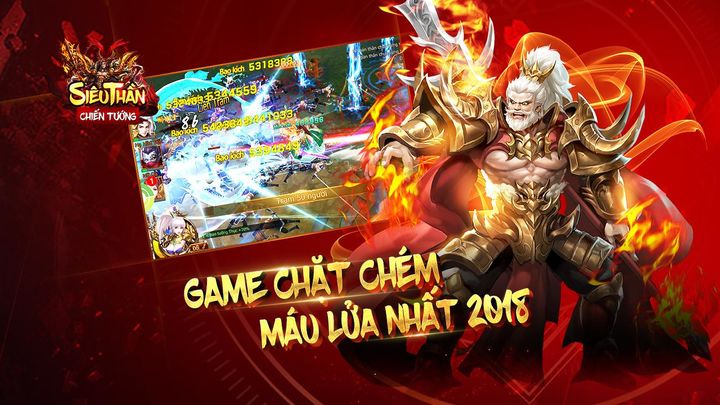 Скриншот игры Siêu Thần Chiến Tướng