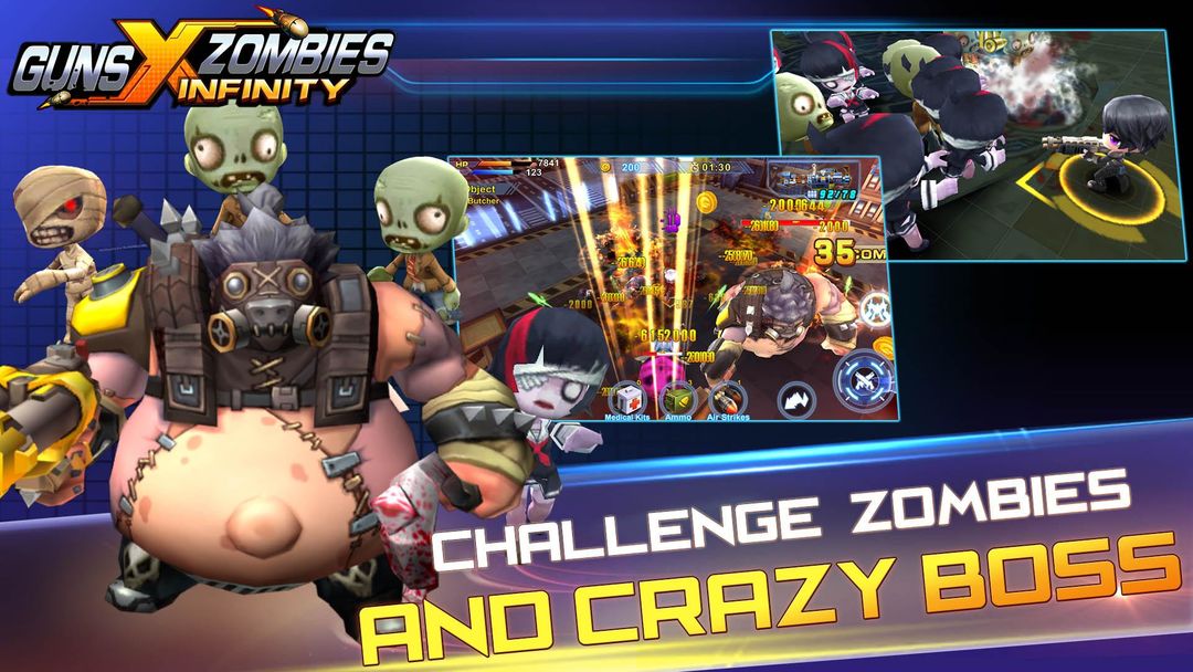 Screenshot of Guns x zombies