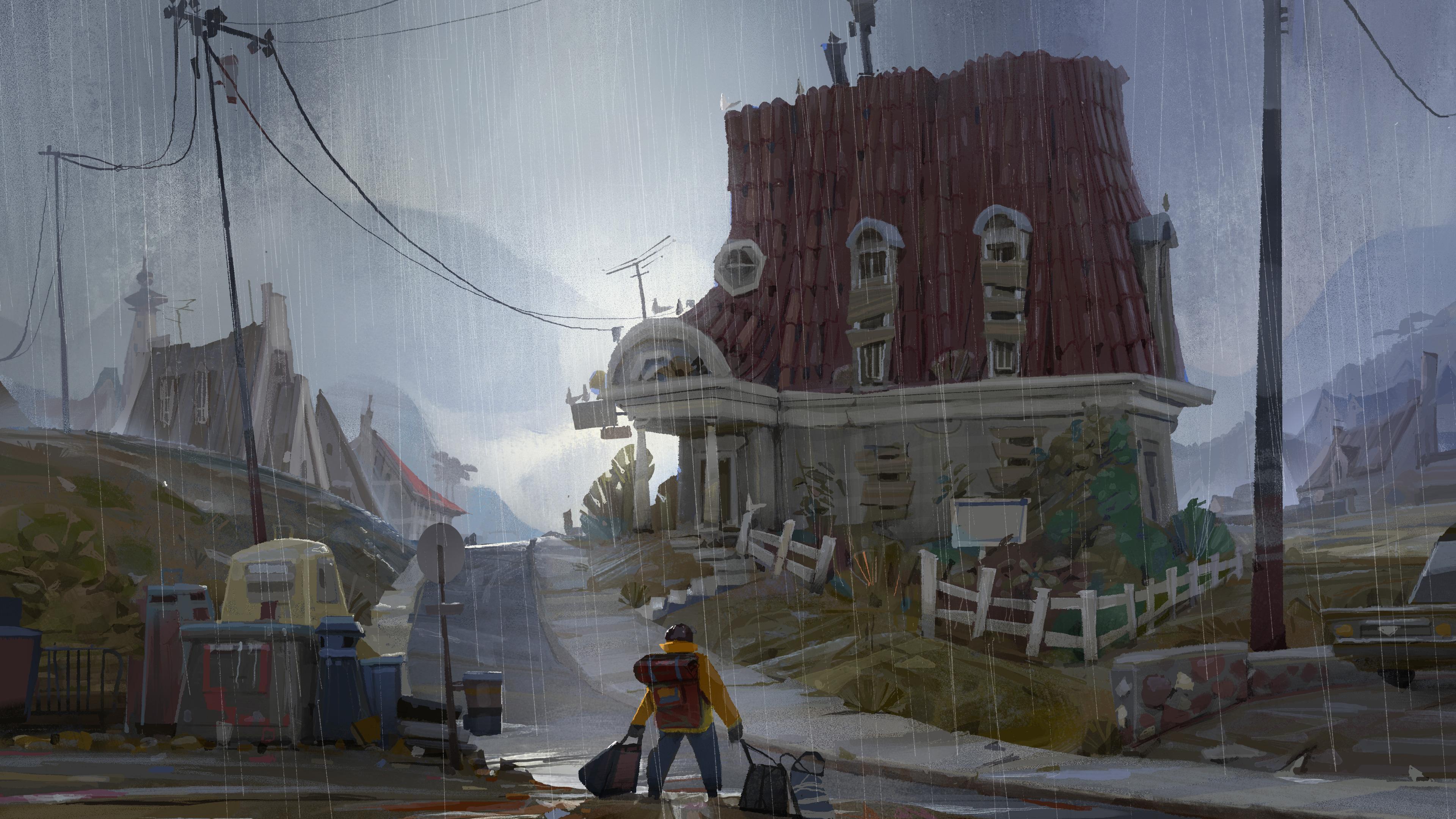 Old Man's Journey Demo Game Screenshot
