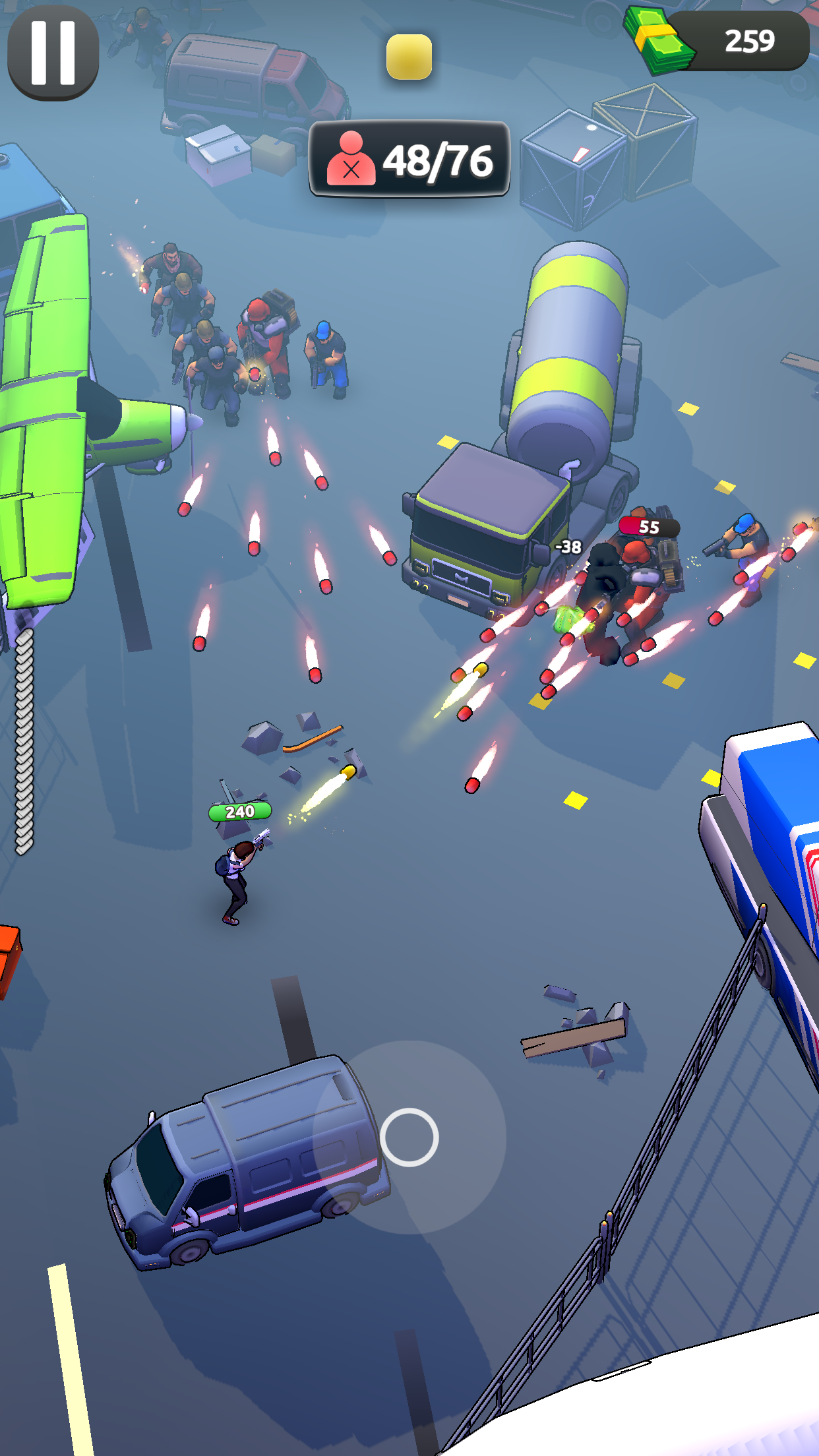 Screenshot of Rage Swarm