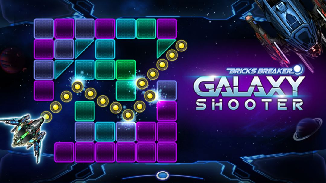 Bricks Breaker Galaxy Shooter遊戲截圖