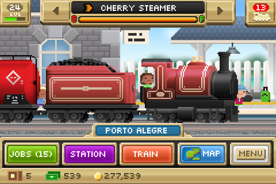 Pocket Trains - Enterprise Sim screenshot game