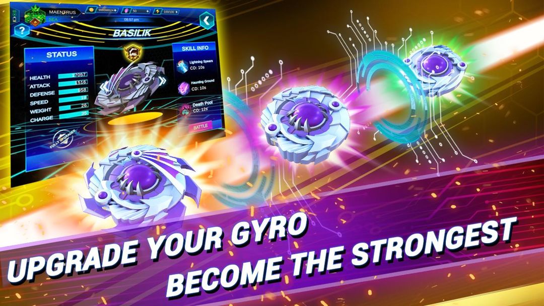 Screenshot of Gyro Buster