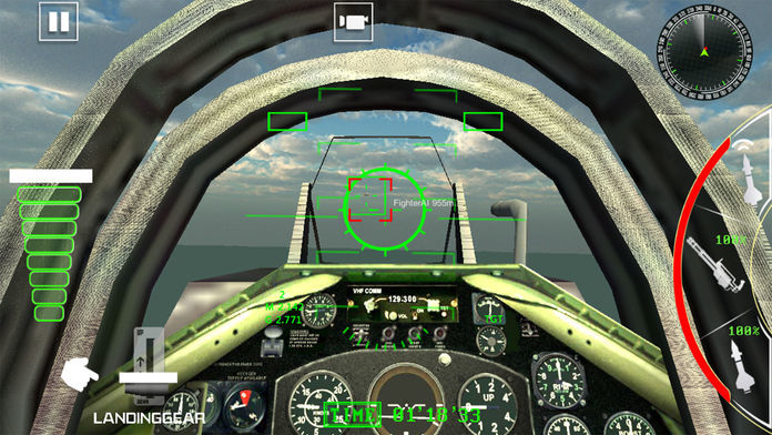 Screenshot of Real Air Force Jet Fighter 3D