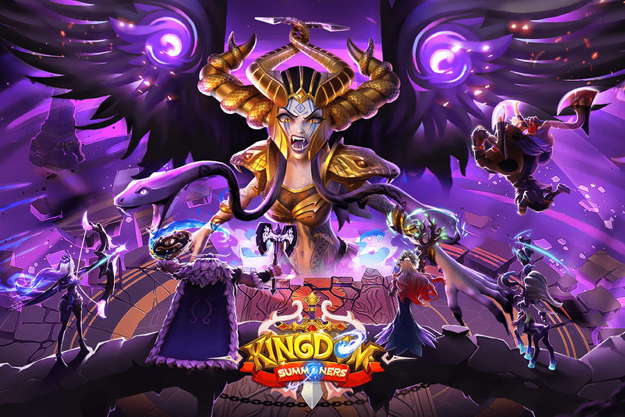 Screenshot of the video of Summoners Kingdom