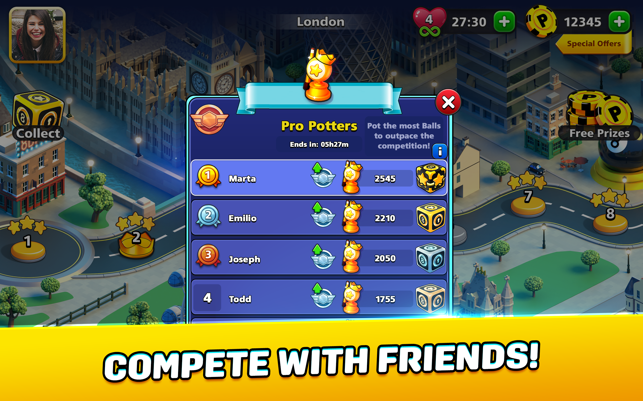 Pool Trickshots Billiard Game Screenshot