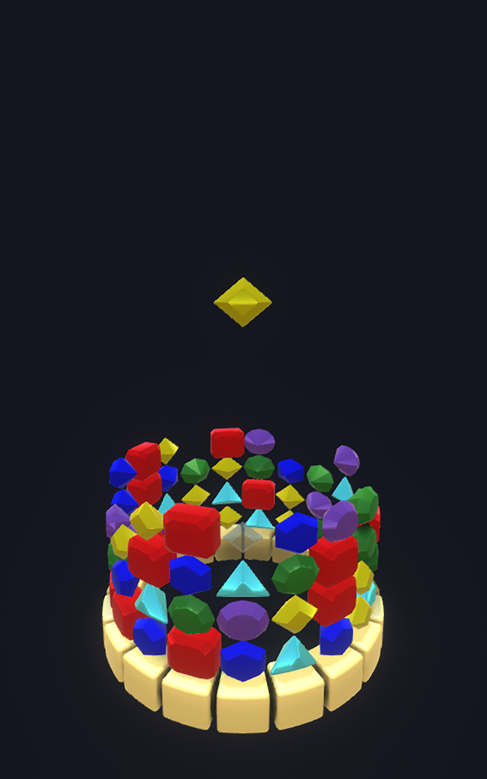 Screenshot of Circle Match: Falling Gems