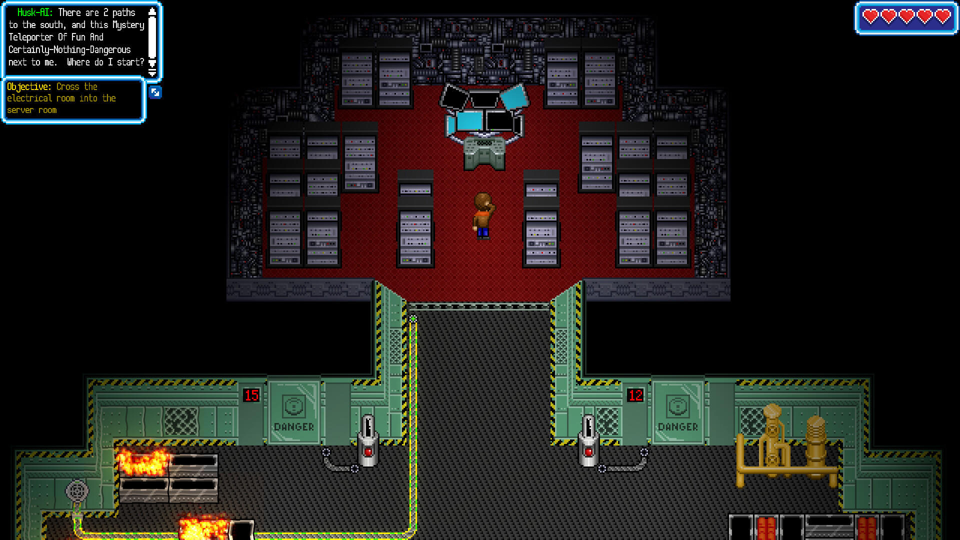 Crossed Wires Game Screenshot