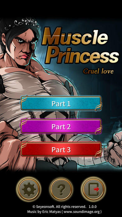 Cuplikan Layar Game Muscle Princess