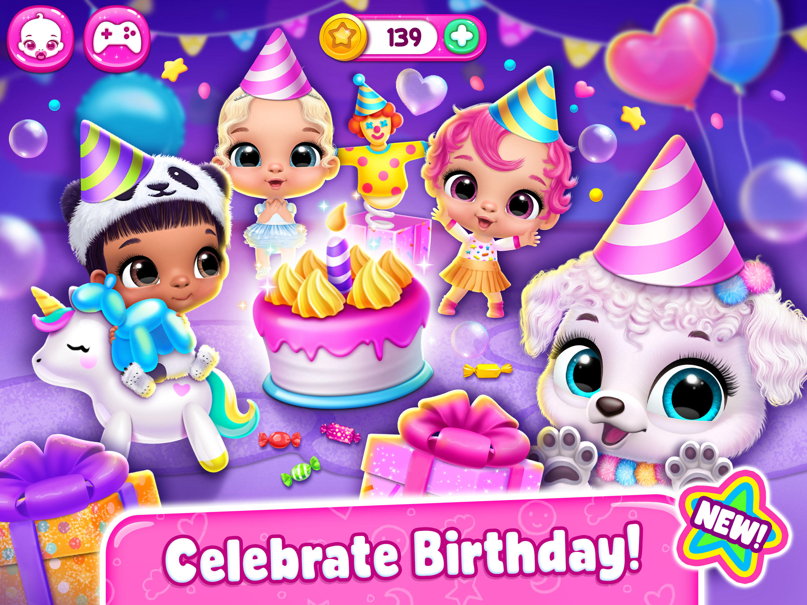 Giggle Babies - Toddler Care Game Screenshot