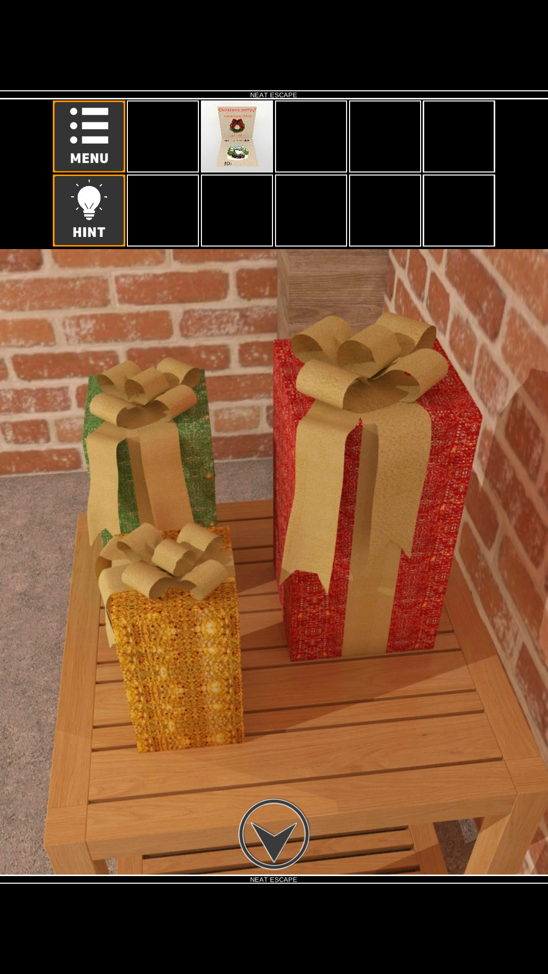 Reverse escape game: Christmas Party Game Screenshot