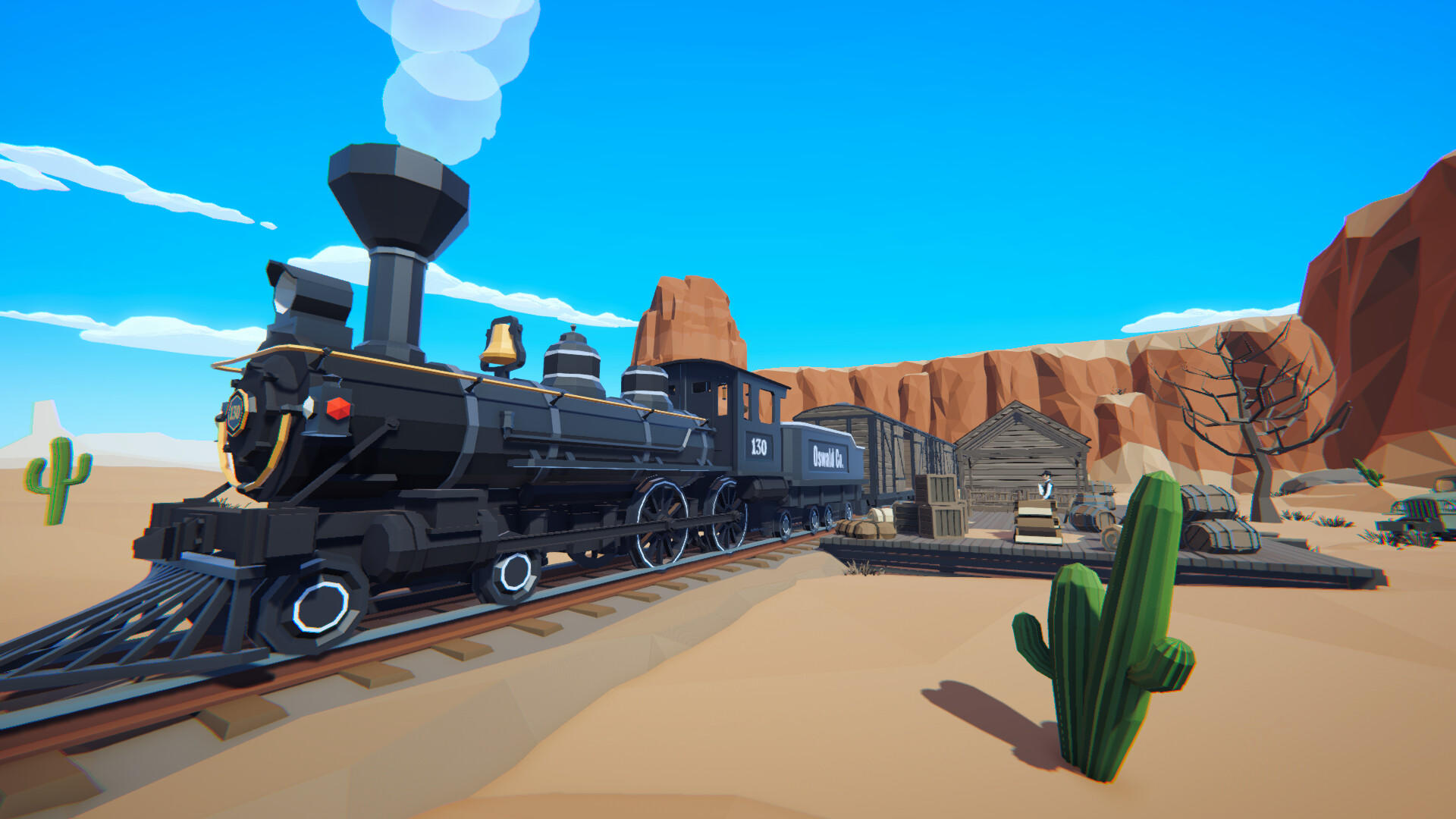 Screenshot of Iron Trails: Outlaw Pursuit