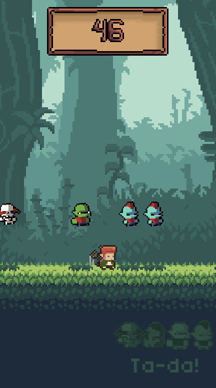Jungle Run! Game Screenshot