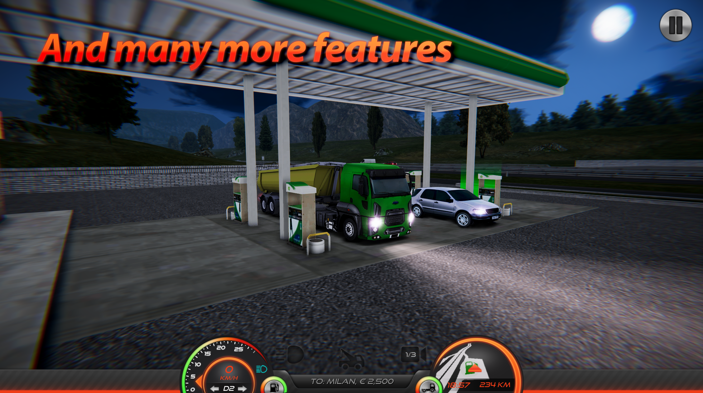 Truckers of Europe 2 Game Screenshot