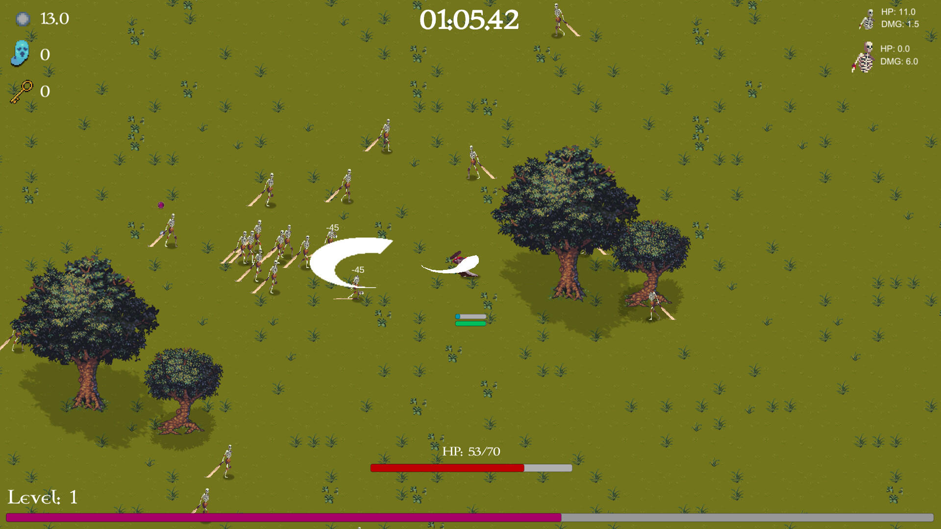 Screenshot of HordeFighter 2D