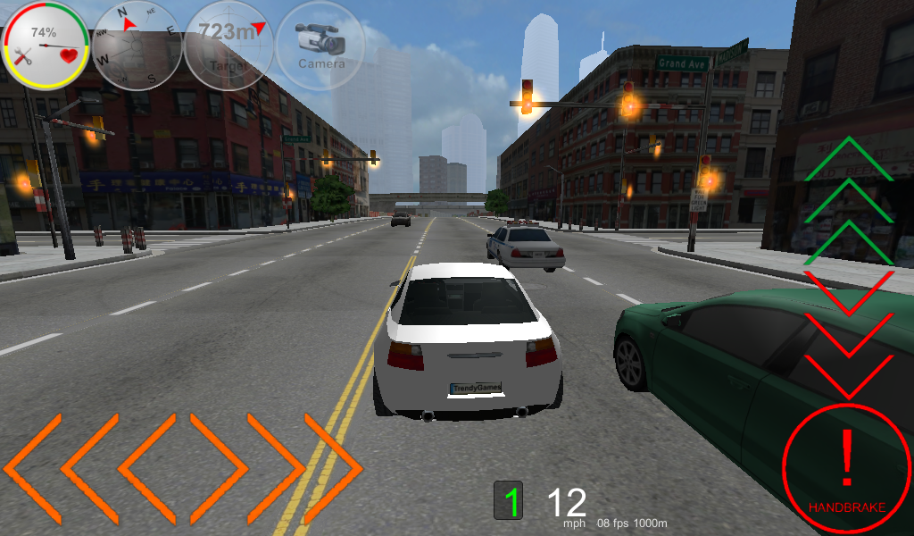 Скриншот игры Duty Driver City LITE