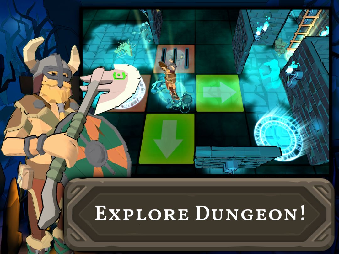 Screenshot of Into The Dungeon: Tactics Game