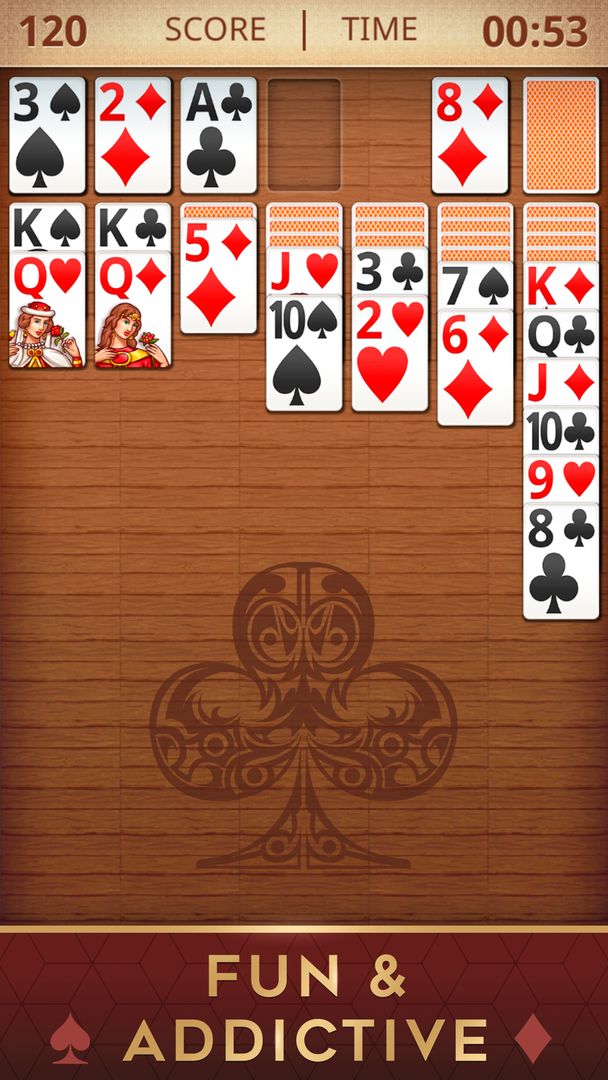 Screenshot of Old Solitaire