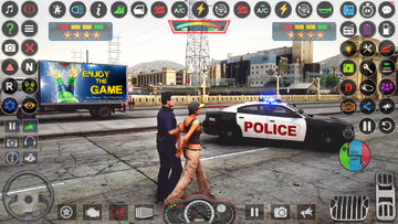 Скриншот игры US Taxi Game-Police Car Game