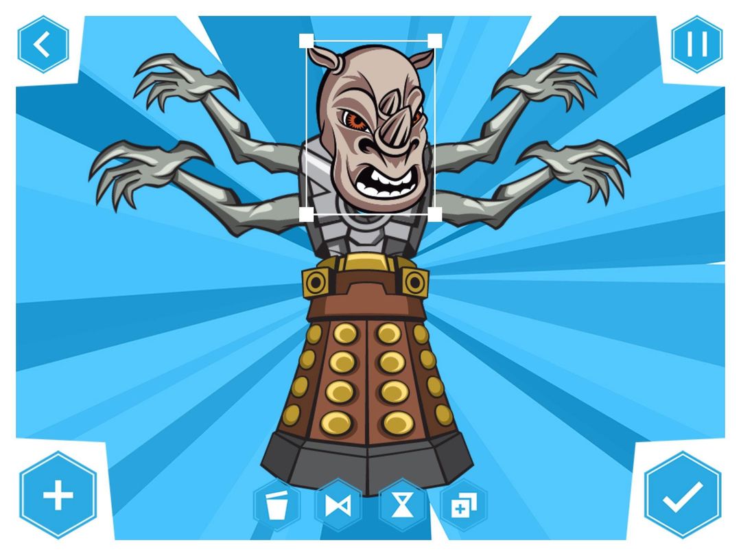 Doctor Who: Comic Creator 게임 스크린 샷