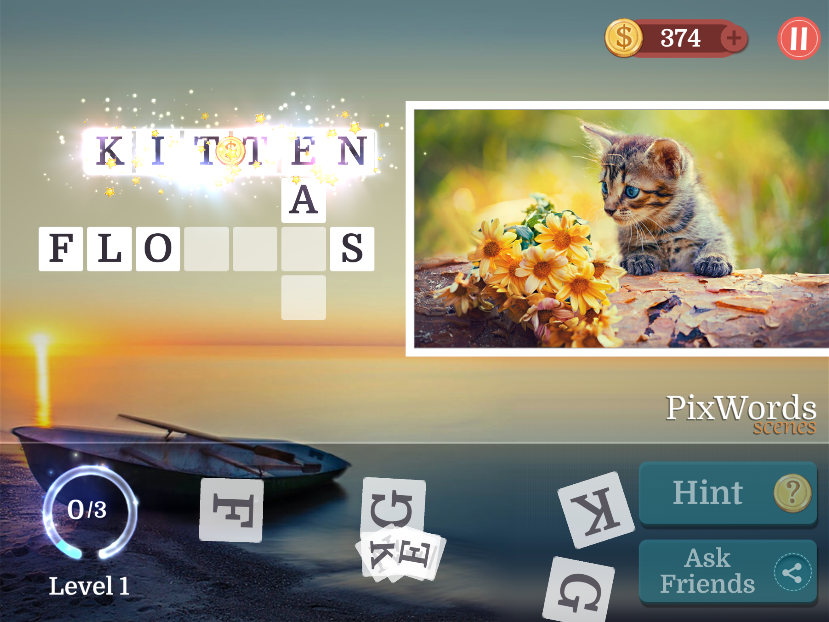 PixWords® Scenes Game Screenshot