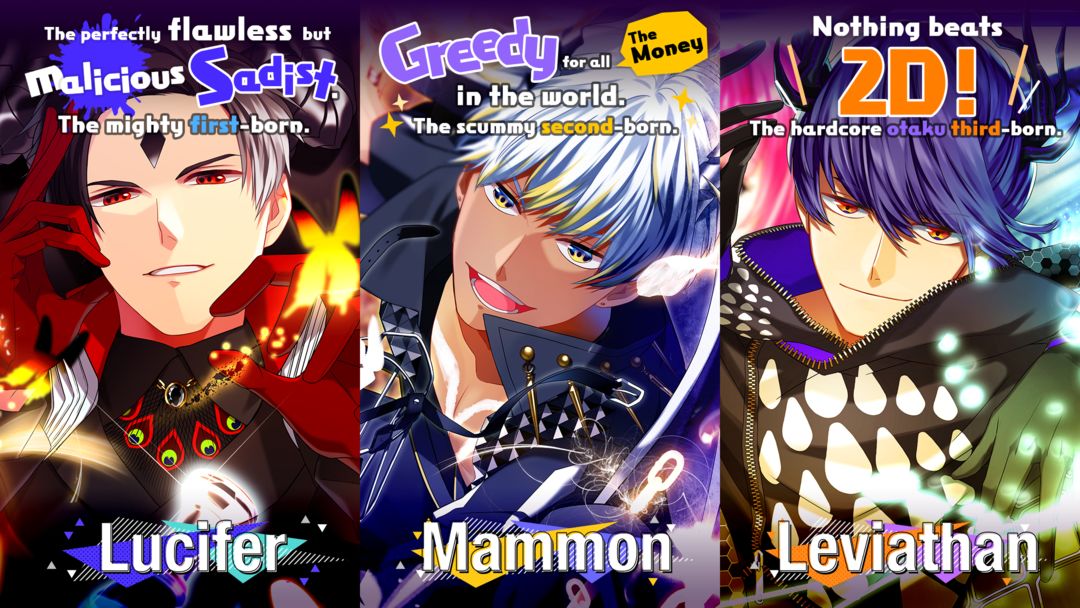 Obey Me! Anime Otome Sim Game ภาพหน้าจอเกม